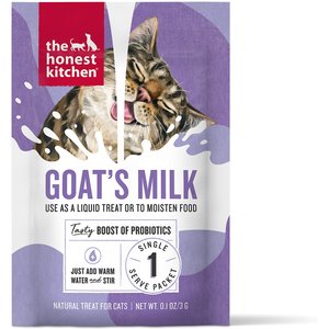 The Honest Kitchen Goat's Milk with Probiotics Dehydrated Cat Treats, 13.2-oz bag