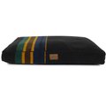 Pendleton Vintage Camp Pillow Dog Bed w/ Removable Cover, Oxford Black, Small