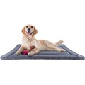 Pet Adobe Waterproof Crate Dog Bed, Gray, Large