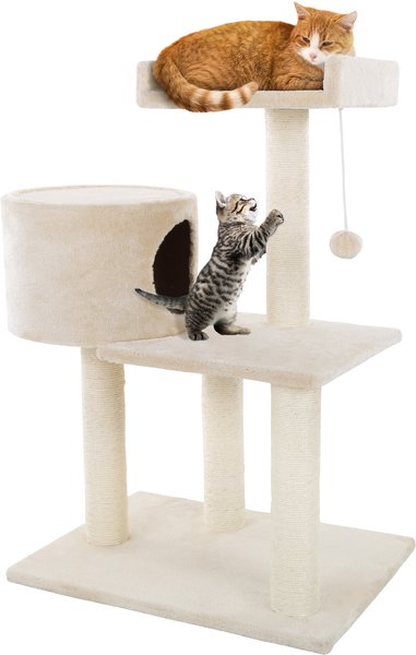 Pet Adobe 3-Tier 31-in Sisal Cat Scratching Post slide 1 of 7