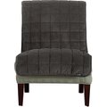 Sure Fit Comfort Armless Chair Furniture Cover, Dark Gray