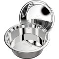 Mighty Paw Stainless Steel Dog Bowl, 2 count, 2-cup