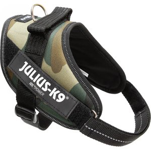 Julius-K9 IDC Powerharness Nylon Reflective No Pull Dog Harness, Green, Mini: 19.3 to 26.4-in chest
