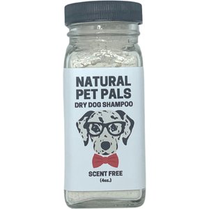 Natural Pet Pals Dirty Dog Scent-Free Dry Dog Shampoo, 4-oz bottle