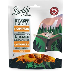 Buddy Jack's Pumpkin Grain-Free Dog Treats, 7-oz bag
