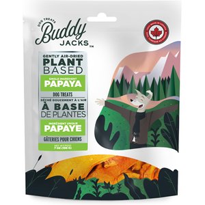 Buddy Jack's Papaya Grain-Free Dog Treats, 7-oz bag