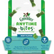 Greenies Anytime Bites Mint Flavor Soft & Chewy Dog Treats, 10.3-oz bag