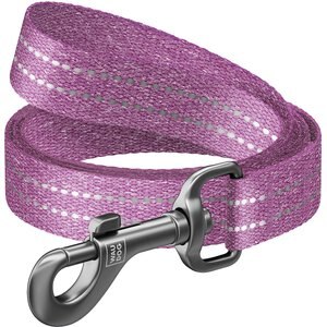 WAUDOG Reflective Cotton Dog Leash, Purple, Large/XX-Large