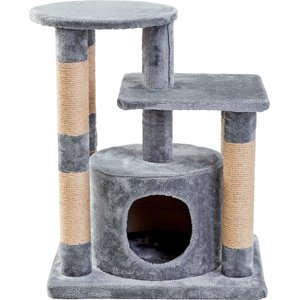 Two by Two The Gala Cat Tree, Medium, Grey