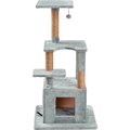 Two by Two The McIntosh Cat Tree, Medium, Grey