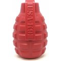 SodaPup Grenade Rubber Treat Dispenser Dog Toy, Red, X-Large