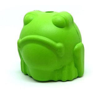 SodaPup TPE Bull Frog Treat Dispenser Dog Toy