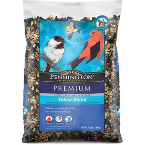 Pennington Premium Select Blend Bird Food, 10-lb bag