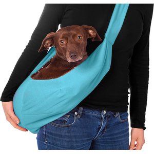 iPrimio Hands-Free Dog & Cat Sling Carrier, Small, Light Blue