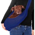 iPrimio Hands-Free Dog & Cat Sling Carrier, Small, Navy