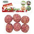 Exotic Nutrition Munchers Rose Petals & Timothy Chew Balls Small Animal Treats, 6 count