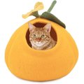 Whisker's Home Pumpkin Halloween Cat Cave