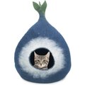 Whisker's Home Blue Veggie Cat Cave