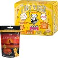 Team Treatz Disney Lion King Chicken Flavored Tartar Control Dental Chew Treats + Tiny Tiger Pate Beef & Poultry Recipes Variety Pack Grain-Free Canned Cat Food