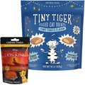 Team Treatz Disney Lion King Chicken Flavored Tartar Control Dental Chew + Tiny Tiger Tuna Tidbits Flavor Filled Cat Treats