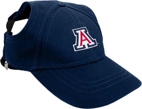 Littlearth NCAA Dog & Cat Baseball Hat, Arizona Wildcats, Medium slide 1 of 2