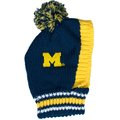 Littlearth NCAA Dog & Cat Knit Hat, Michigan Wolverines, Large
