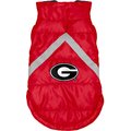 Littlearth NCAA Dog & Cat Puffer Vest, Georgia Bulldogs, Medium
