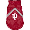 Littlearth NCAA Dog & Cat Puffer Vest, Indiana Hoosiers, X-Large