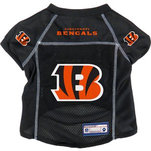 Littlearth NFL Basic Dog & Cat Jersey, Cincinnati Bengals, Small