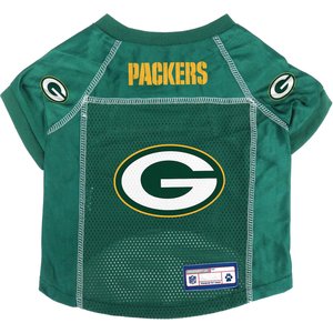 Littlearth NFL Basic Dog & Cat Jersey, Green Bay Packers, Small