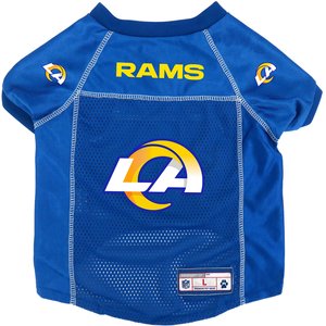 Littlearth NFL Basic Dog & Cat Jersey, Los Angeles Rams, X-Small
