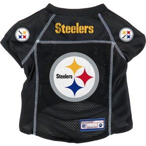 Littlearth NFL Basic Dog & Cat Jersey, Pittsburgh Steelers, Medium
