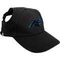 Littlearth NFL Dog & Cat Baseball Hat, Carolina Panthers, X-Large