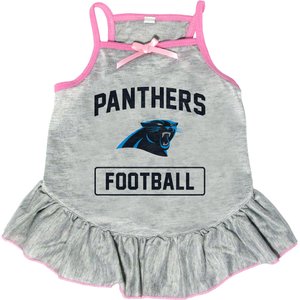 Littlearth NFL Dog & Cat Dress, Carolina Panthers, X-Large