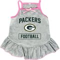 Littlearth NFL Dog & Cat Dress, Green Bay Packers, Medium