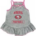 Littlearth NFL Dog & Cat Dress, San Francisco 49ers, Small