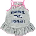 Littlearth NFL Dog & Cat Dress, Seattle Seahawks, Small