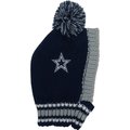 Littlearth NFL Dog & Cat Knit Hat, Dallas Cowboys, Large