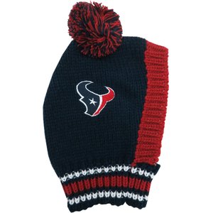Littlearth NFL Dog & Cat Knit Hat, Houston Texans, Small