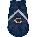 Littlearth NFL Dog & Cat Puffer Vest, Chicago Bears, Medium