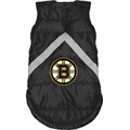 Littlearth NHL Dog & Cat Puffer Vest, Boston Bruins, Small