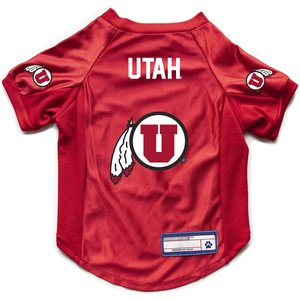 Littlearth NCAA Stretch Dog & Cat Jersey, Utah Utes, Small