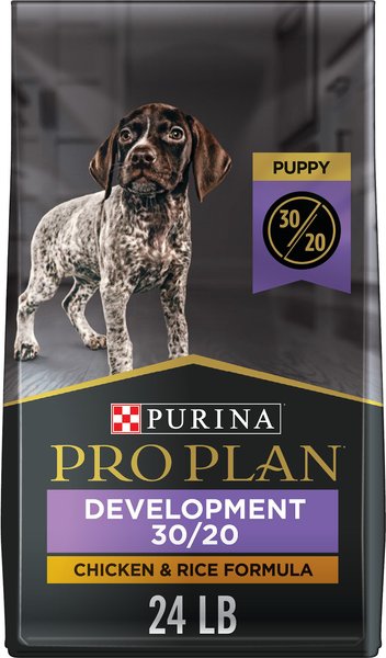 Purina Pro Plan Sport Development 30/20 Chicken & Rice High Protein Puppy Food, 24-lb bag slide 1 of 10