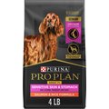 Purina Pro Plan Sensitive Skin & Stomach 7+ Salmon & Rice Formula Dry Dog Food, 4-lb bag