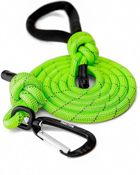Mighty Paw Rope Dog Leash, 6-ft, Green slide 1 of 9