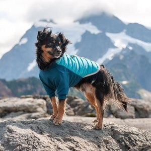 FurHaven Pro-Fit Dog Coat, Aquamarine