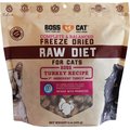 Boss Cat Complete & Balanced Raw Diet Turkey Recipe Freeze-Dried Cat Food, 9-oz bag