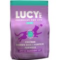 Lucy Pet Products Chicken, Brown Rice & Pumpkin Limited Ingredient Diet Cat Food, 4-lb bag
