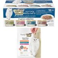 Fancy Feast Gourmet Naturals in Gravy Variety Pack Canned Food + Purely Natural Treats Variety Pack Cat Treats