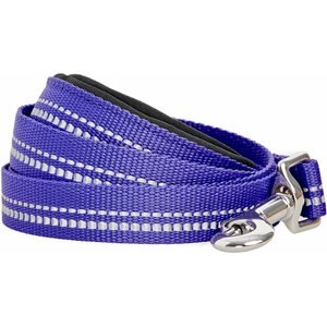 Blueberry Pet 3M Reflective Pastel Color Dog Leash, Violet, Small: 5-ft long, 5/8-in wide